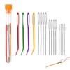 16pcs Large-Eye Needle Set, Stainless Steel Needle Yarn Needles Weaving