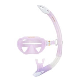 AQUALUNG Combo Nabul | Mask + Snorkel for adult men and women with 180° vision, UV protection, anti-fog and anti-leak lens
