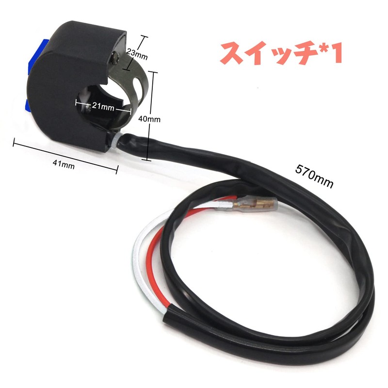 X-STYLE 10W Bike Fog Light Blue LED Headlight Auxiliary Light