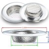 Unbranded 4.5" Stainless Steel Kitchen Bath Sink Strainer Drain Stopper