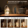 TOACSUCP Candle Warmer Lamp with 3 Bulbs, Adjustable Height Dimmable