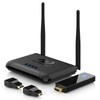 Wireless HDMI Transmitter and Receiver, 1080P HD Wireless HDMI Extender,