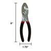 Edward Tools Slip Joint Pliers 6” - Heavy Duty Carbon