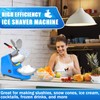 Shaved Ice Machine - Electric Ice Shaver Machine with 4