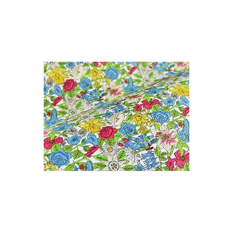 FLORET LONDON [LIBERTY PRINT Liberty Print] Cushion Cover 45 x