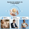 2one Ventilador con Clip para la Cintura,Mini Ventilador Compacto con