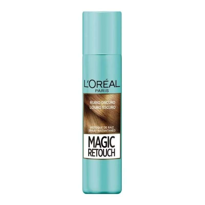 Retocador Temporal Loreal Tinte Retocador Temporal Raíces Canas Rubio Oscuro