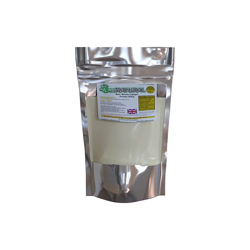 Bee-natural Bovin (Beef) Hydrolyzed Collagen Powder 200g