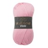 Wollbiene Viola Knitting Wool Plain 100 g Premium Knitting Wool