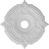 Ekena Millwork CMP19AT Attica Thermoformed PVC Ceiling Medallion (Fits Canopies