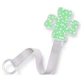Nuk Baby Soother Chain Clover Green, 1pc (Various Colors & Designs)