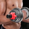 Sarini 2pcs Dumbbell Bars Universal Dumbbell Bars 35cm Strength Training