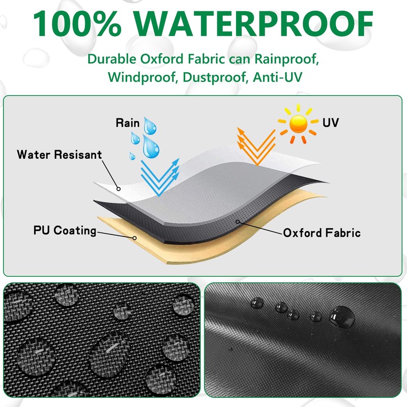 Trimmer Engine Cover,Heavy Duty Waterproof Trimmer Cover, Weed Eater Covers,