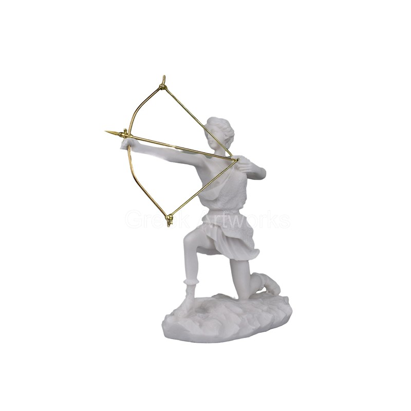 Artemis Diana Greek Roman Goddess Hunting Arch Statue Sculpture Cast