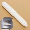 White Toilet Paper Holder, Toilet Paper Holder Roller Spindle Replacement