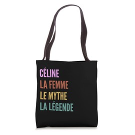 Funny French First Name Design - Céline Tote Bag