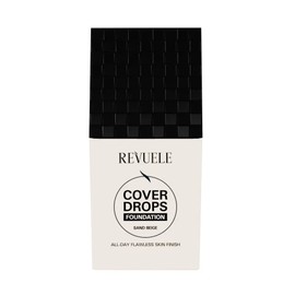 Revuele Cover Drops Foundation, Sand Beige - Lichte huid met een neutrale ondertoon.