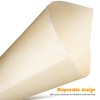 DEARMAMY 100 Pcs Disposable Wooden Cone Tasting Serving Wooden Cones