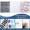 4992 Pieces Letter Sticker Adhesive Vinyl Alphabet Letters for Scrapbook