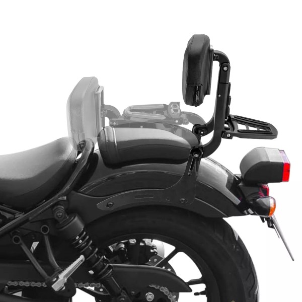 CB Multi-Purpose Backrest Sissy bar For 2017-2025 Honda Rebel 300