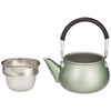 Maekawa Metal Rainbow Teapot, Green