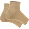 OrthoSleeve FS6 Compression Foot Sleeve (One Pair) for Plantar Fasciitis,