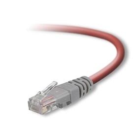 Belkin 3-Foot CAT5e Crossover Networking Cable (Red)