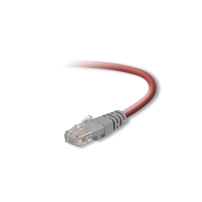 Belkin 3-Foot CAT5e Crossover Networking Cable (Red)