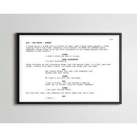 Tombstone Screenplay POSTER! (up to 24 x 36) - Huckleberry - Kurt Russell - Val Kilmer - Doc Holliday - Wyatt Earp - Western - Film - Art