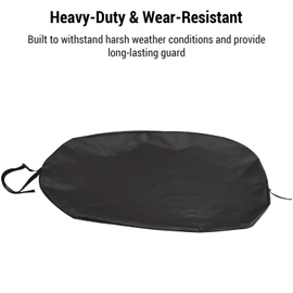 Kayak Cockpit Waterproof Cover Universal Adjustable Kayak Seat Cover with Drawstring Bag 420D Oxford Cloth Kayak Canoe Cockpit Protector