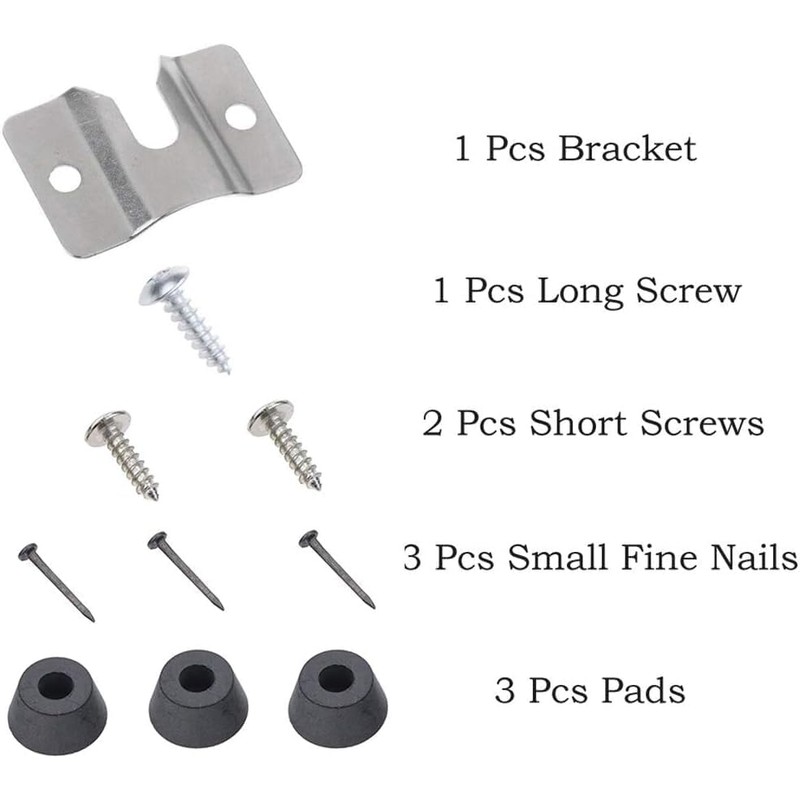 1 Sets Mounting Bracket Kit Screws Darts Boards for Wall