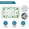 St. Patrick's Day Placemats Set of 6 Green Shamrock Table