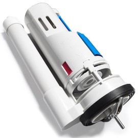 2 Inch Toilet Flush Valves, Toilet Repair Kit Dual Flush Valve Replacement Fit for One Piece Toilet Top Push Button Valve(One Piece Toilet 8" Height)