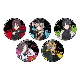 Girls Band Cry 01 [Copyright Illustration] Can Badge 5 Piece Box