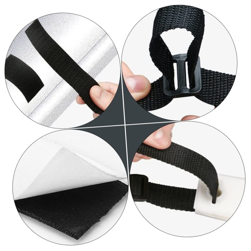 BESPORTBLE 1 Set Pool Solar Blanket Strap Kit Cover Roller