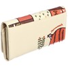 Hocomomora 5388002 Long Wallet with Medium L-Shaped Zipper, beige