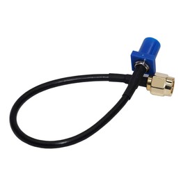 RF design RF Pigtail Cable Blue Fakra C Male to SMA Male Connector RG174 6'' for GPS Antenna