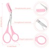 Eyebrow Trimmer Scissors with Comb Eyebrow Shaping Cut Scissors Non