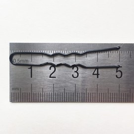 100 Pcs Hair Pins U Pins 2.0 inches (5 cm) Bun Hair Pins Upin Hair Bundles Hair Arrangement Hair Clips U-Shaped Hairpins