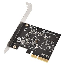 SilverStone Technology ECU07 SuperSpeed USB 20Gbps / Internal USB-C Key-A 3.2 Gen 2x2 PCIe Expansion Card