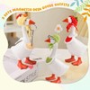 MZLUWM12 Pcs Mini Desk Goose Outfits 7 Inch Goose Outfits