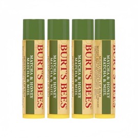 Burt's Bees Bálsamo labial hidratante Matcha and Honey .15 onzas 100% de origen natural (4)