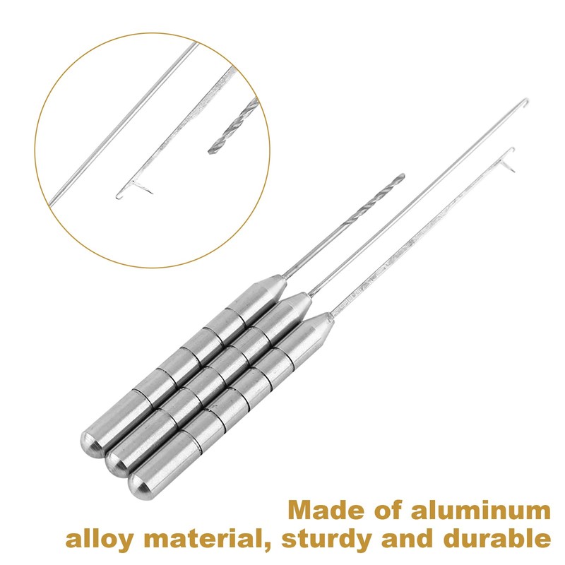 Bait Needle Fish Drill Tackle Rigging Tool Kit for Making