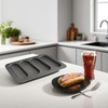 JSJMOFA Hot Dot Bun Pan, Perforated Carbon Steel Bread Loaf