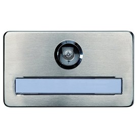 ALPERTEC Name Plate for Door Viewer cm Fire Rated 48040610 – Pack of 1