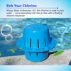 Upgraded Sinking and Floating Pool Cl Dispenser,Sinking Cl Dispenser for