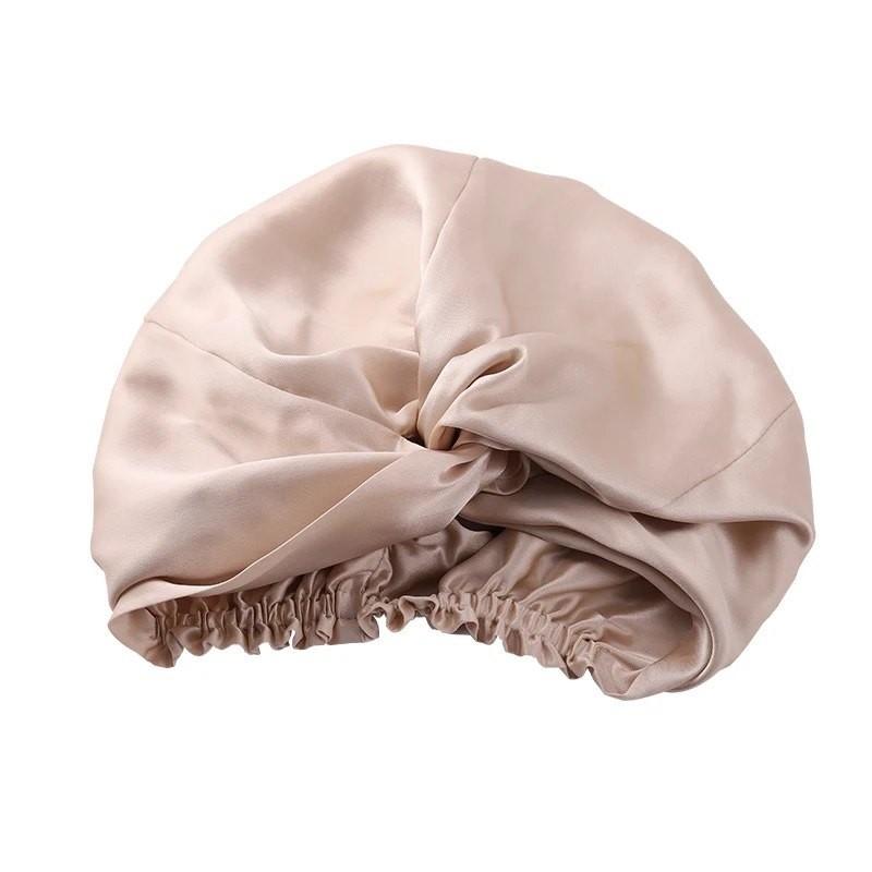 Mulberry Silk Night Cap – Silk Bonnet, Silk Sleep Hat