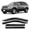 ZZDSNJ ZZDSNJ Tape-On Window Visors 4-Piece for 2011-2020 Grand Cherokee