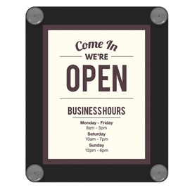 deflecto Superior Image Window Display, 8 1/2 x 11 Insert, Clear (899102)