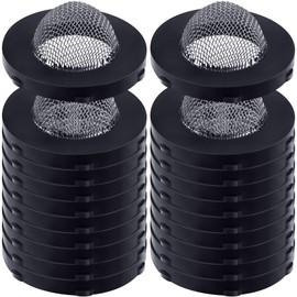 PAGOW 20 Pcs Hose Filter Washers, Stainless Steel Hose Screen Inlet Hose Coupling with Strainer, Fittings for 3/4 Inch Garden Hose Connector & 5/8" Washing Machine